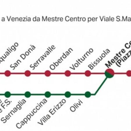 梅斯特雷Caro Ingresso Indipendente 20Mt Tram Venezia Wifi公寓 外观 照片